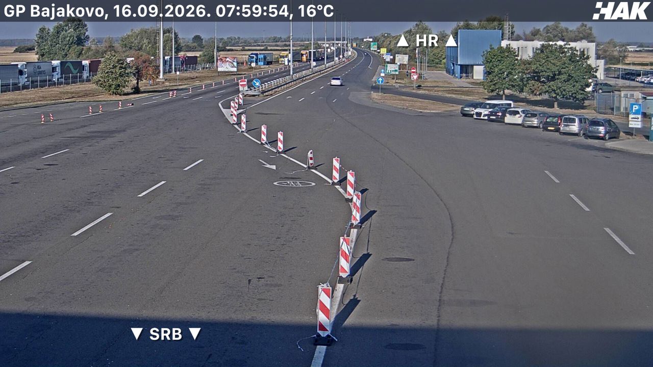 08:00 — smer Srbija 08:00 — smer Srbija