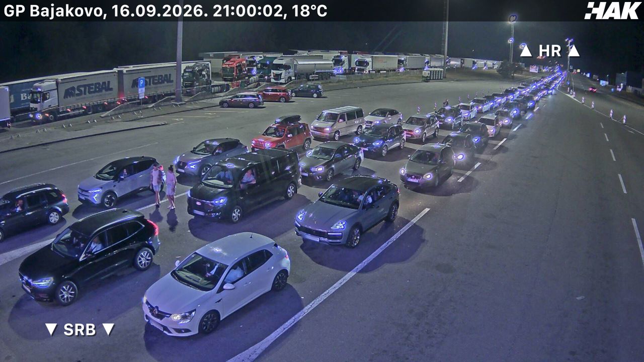 21:00 — smer Srbija 21:00 — smer Srbija