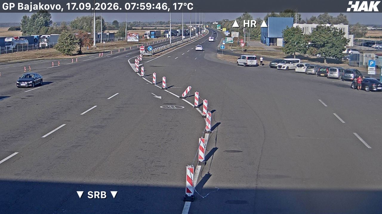 08:00 — smer Srbija 08:00 — smer Srbija