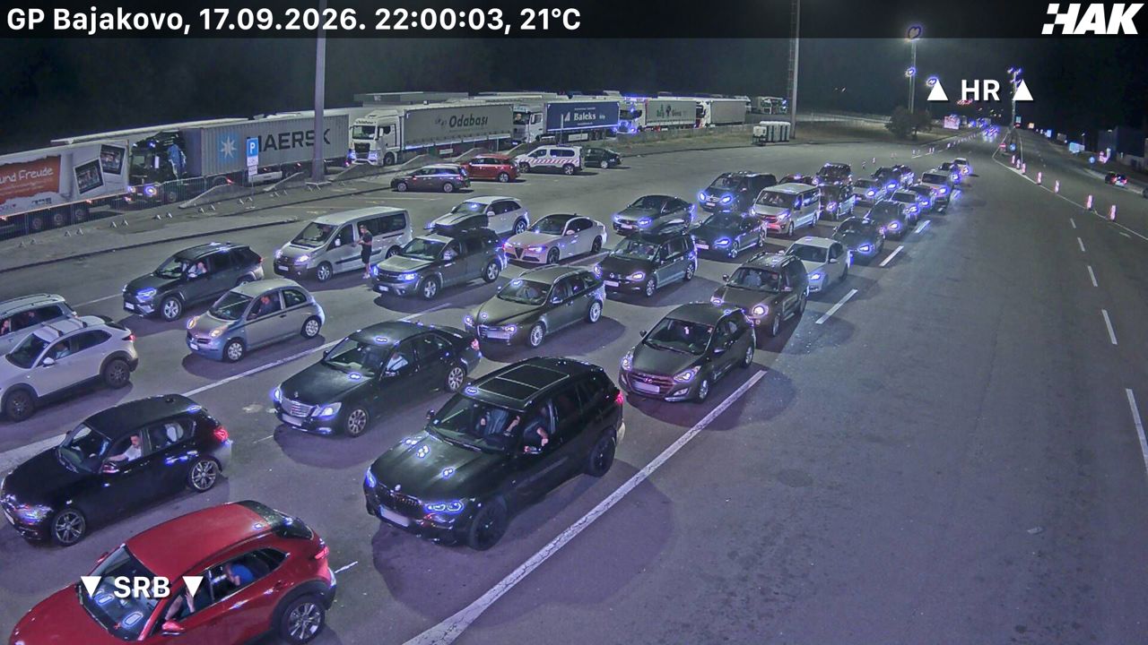 22:00 — smer Srbija 22:00 — smer Srbija