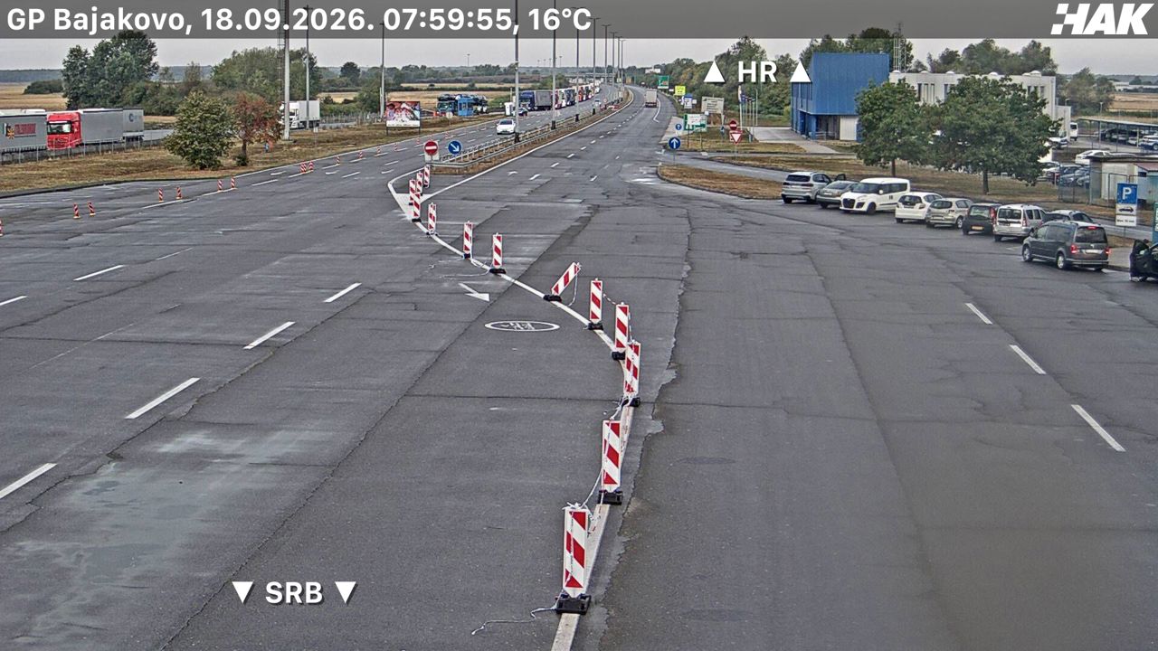 08:00 — smer Srbija 08:00 — smer Srbija
