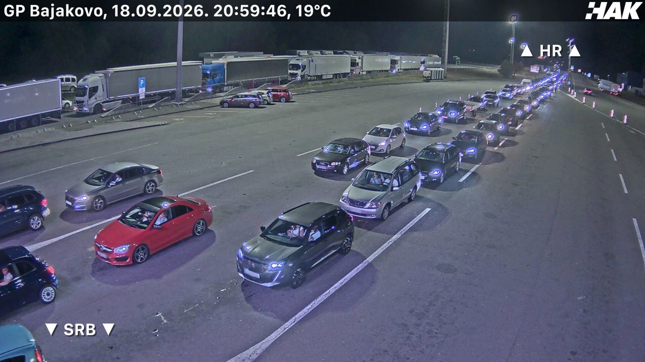 21:00 — smer Srbija 21:00 — smer Srbija