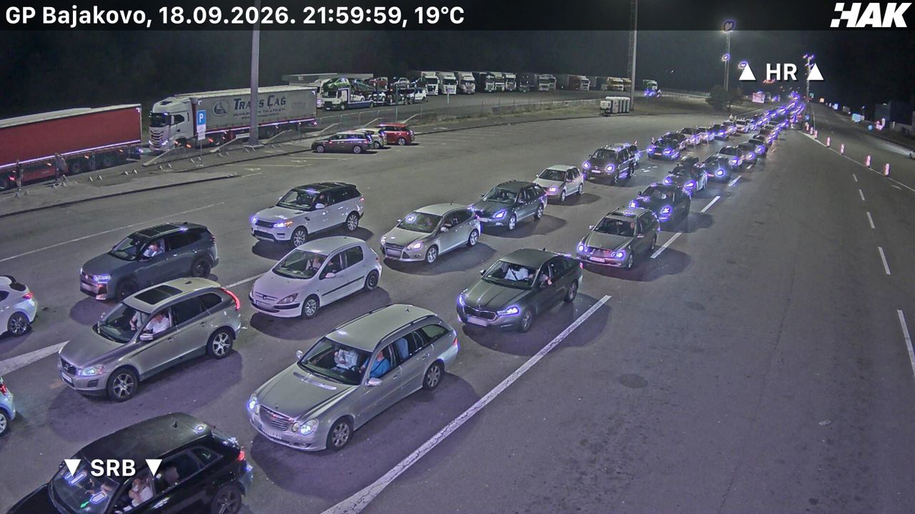 22:00 — smer Srbija 22:00 — smer Srbija