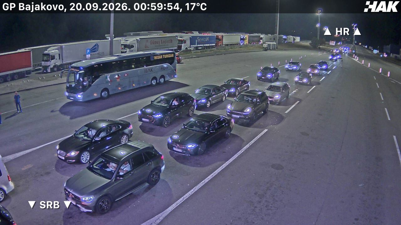 01:00 — smer Srbija 01:00 — smer Srbija