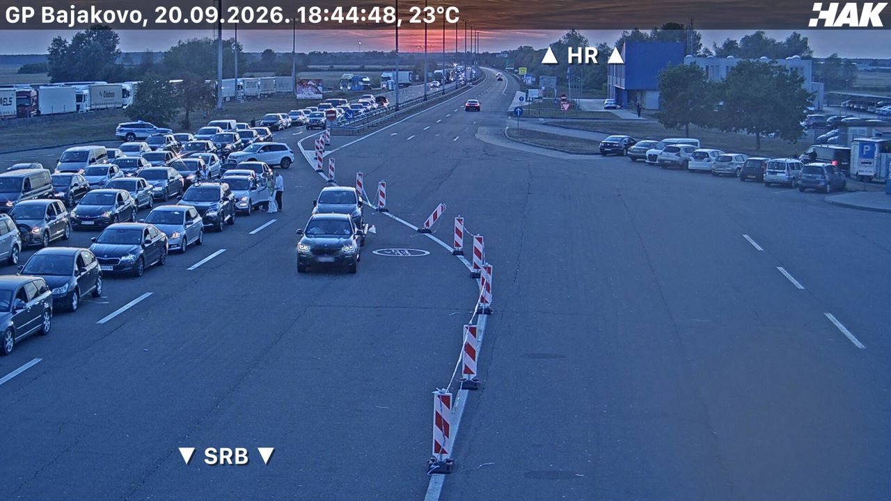 18:45 — smer Srbija 18:45 — smer Srbija