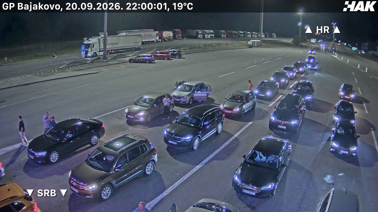 22:00 — smer Srbija 22:00 — smer Srbija