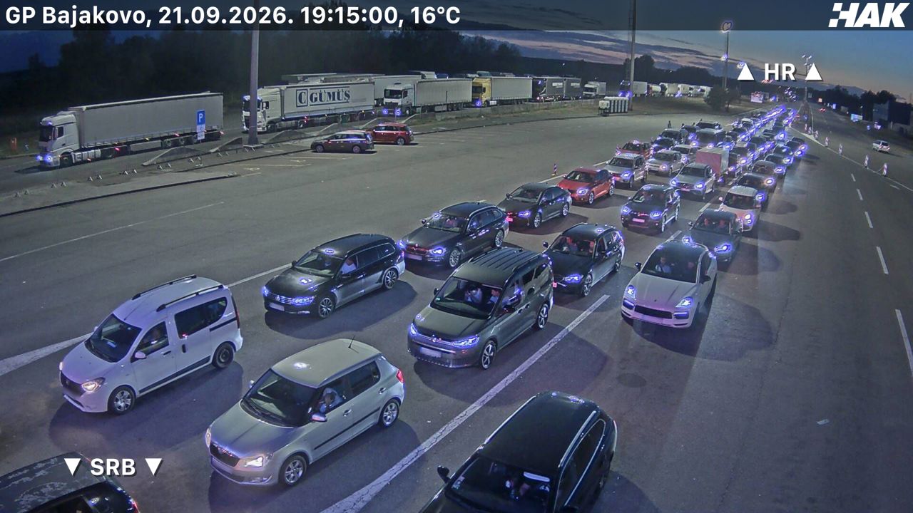 19:15 — smer Srbija 19:15 — smer Srbija
