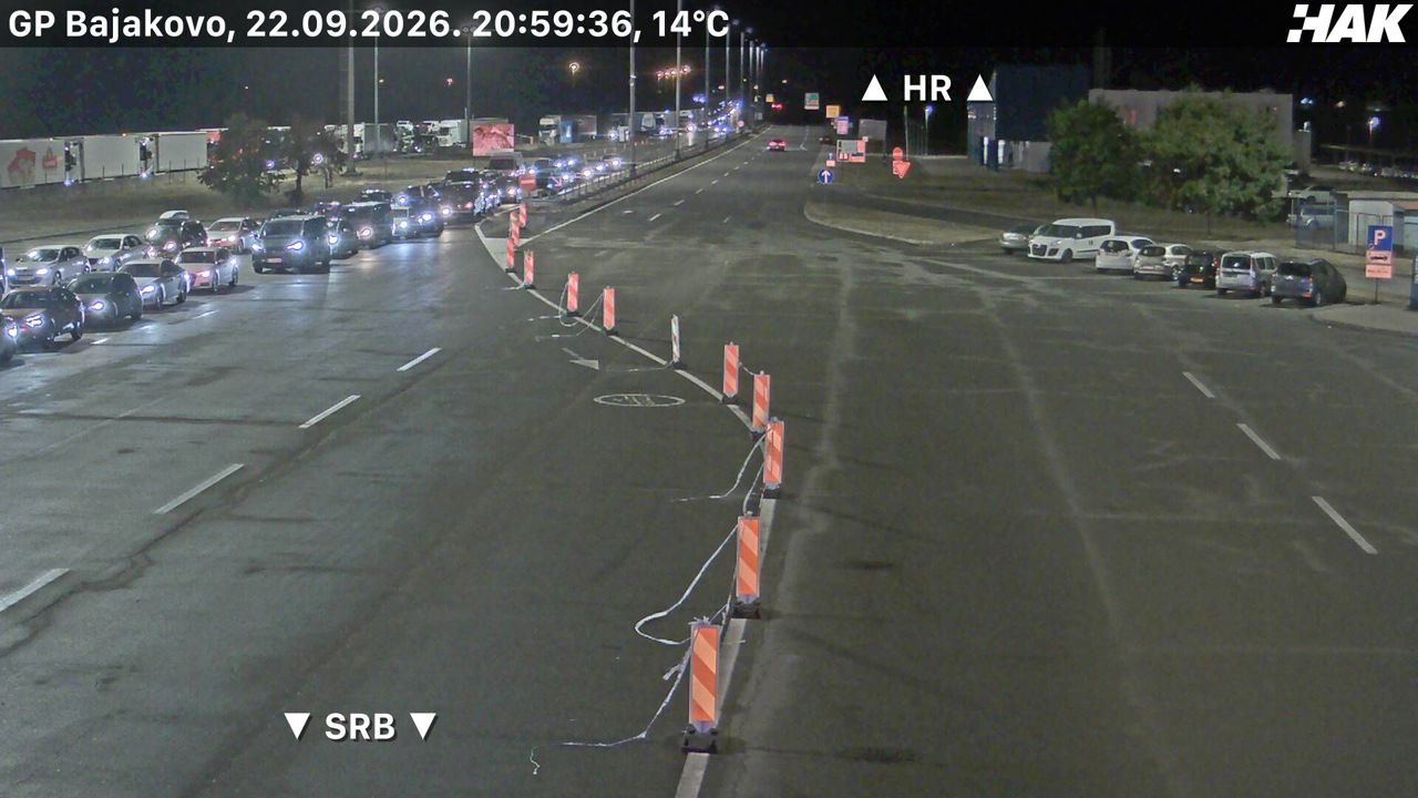 21:00 — smer Srbija 21:00 — smer Srbija