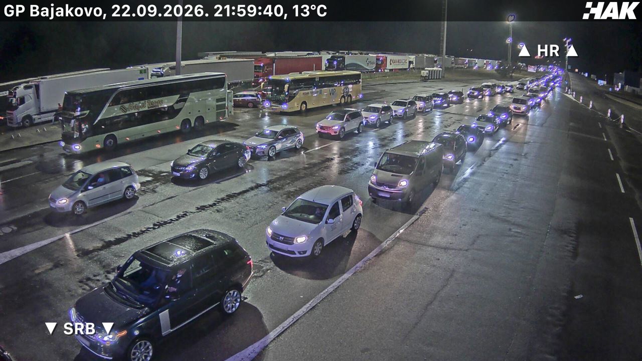22:00 — smer Srbija 22:00 — smer Srbija