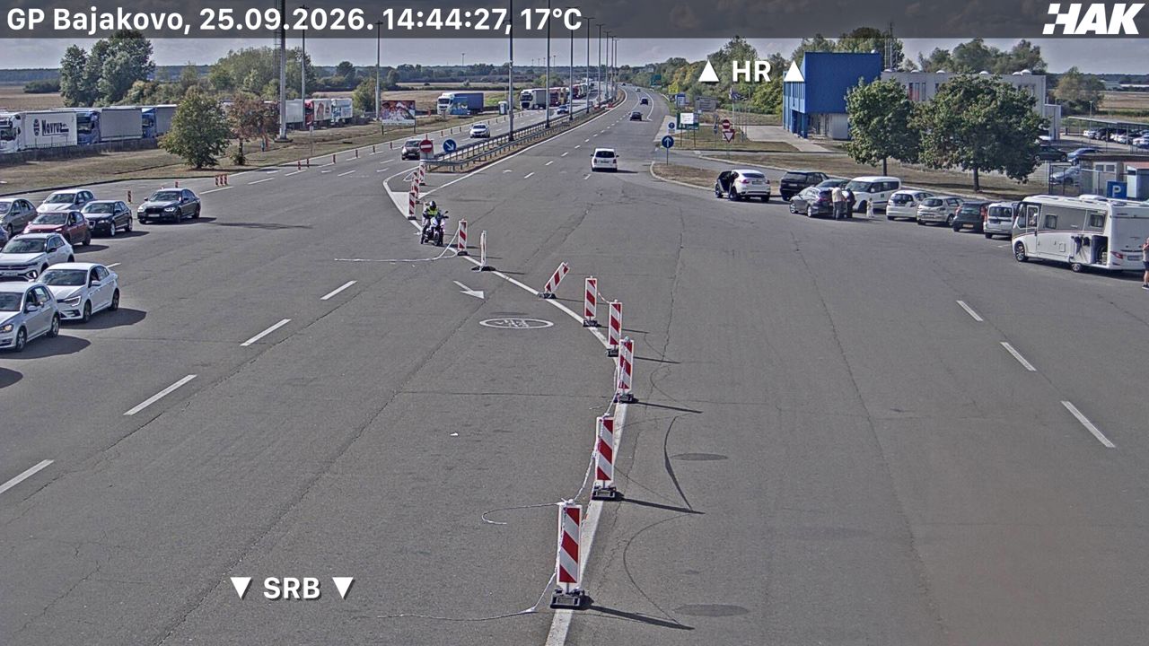 14:45 — smer Srbija 14:45 — smer Srbija